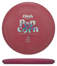 Clash Discs Popcorn - Hardy / 167g - Pastel Red (Chrome) - Skyline Disc Golf