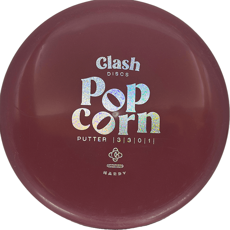 Clash Discs Popcorn - Hardy / 174g - Brick Red (Silver Glitter)