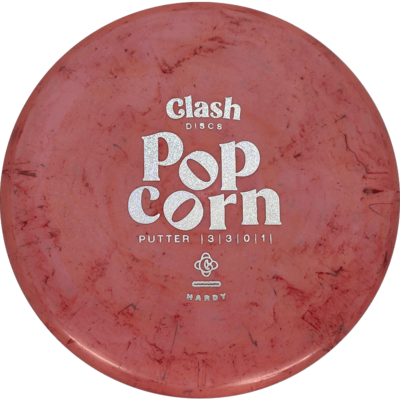 Clash Discs Popcorn - Hardy / 176g - Red Jawbreaker (Silver Glitter)
