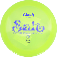 Clash Discs Salt - Steady / 169g - Chartreuse (Blue) *012* - Skyline Disc Golf
