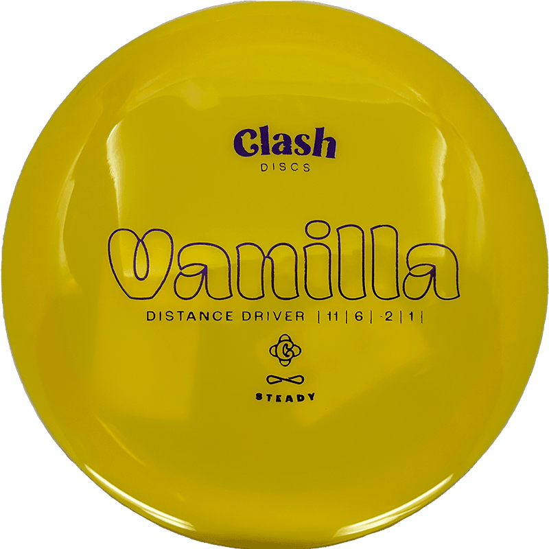 Clash Discs Vanilla - Steady / 173g - Yellow (Blue)