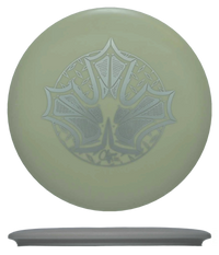 175g - White Glow (Silver - Iron Leaf) Test Glow Trophy Line Climo Discs Belleair - Skyline Disc Golf