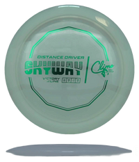 Climo Discs Skyway - Victory Line / 158g - Clear (Green Foil) - Skyline Disc Golf