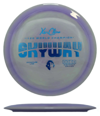 Climo Discs Skyway - Signature Line / 167g - Lavender Gray Swirl (Blue Foil) - Skyline Disc Golf