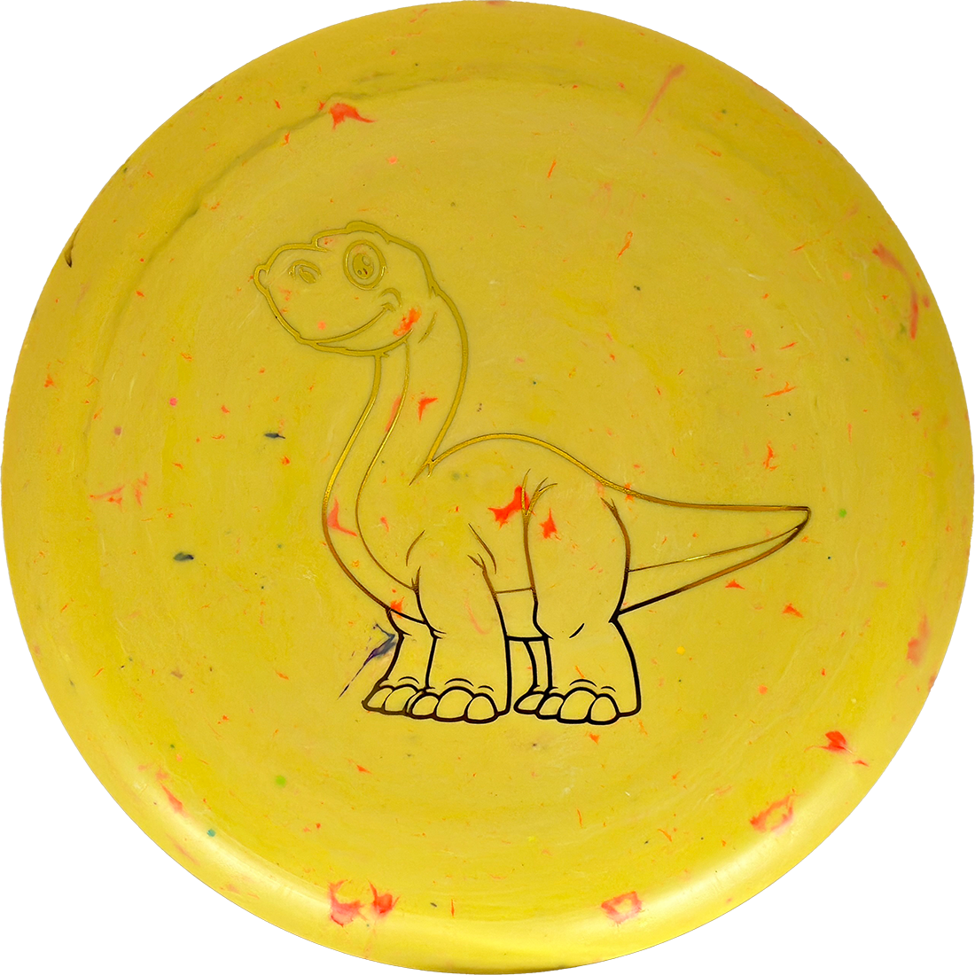 Dino Discs Brachiosaurus Dino Discs Brachiosaurus - Egg Shell / 127g - Yellow (Yellow Gold) - Skyline Disc Golf