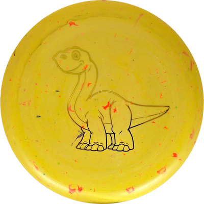 Dino Discs Brachiosaurus Dino Discs Brachiosaurus - Egg Shell / 127g - Yellow (Yellow Gold) - Skyline Disc Golf