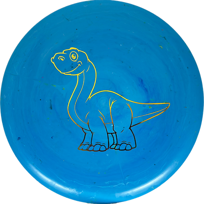 Dino Discs Brachiosaurus Dino Discs Brachiosaurus - Egg Shell / 127g - Sky Blue (Yellow Gold) *1008* - Skyline Disc Golf