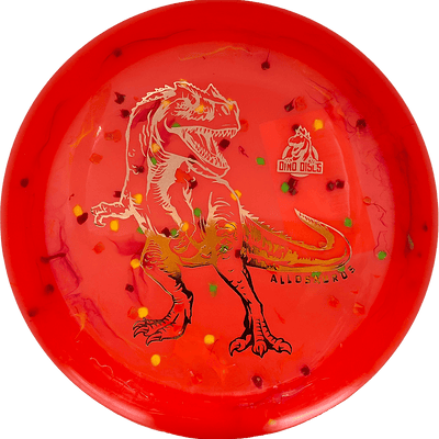 Dino Discs Allosaurus Dino Discs Allosaurus - Egg Shell / Unstamped - Red (Rose Gold) - Skyline Disc Golf