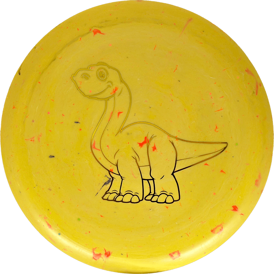 Dino Discs Brachiosaurus Dino Discs Brachiosaurus - Egg Shell / 127g - Yellow (Yellow Gold) - Skyline Disc Golf