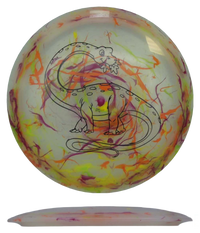 Dino Discs Diplodocus - Egg Shell / 126g - Multicolor (Black) *011* - Skyline Disc Golf