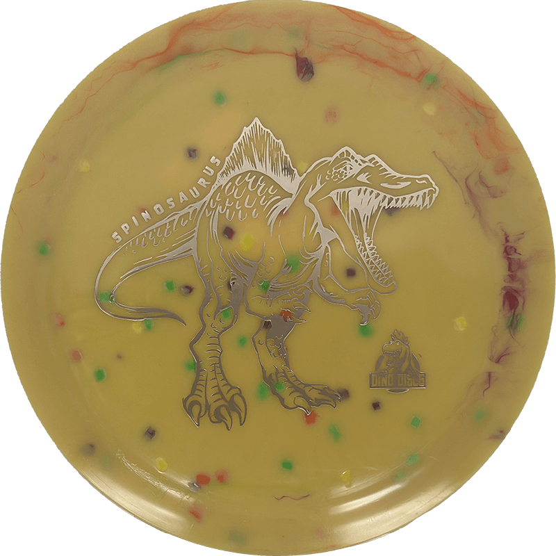 Dino Discs Spinosaurus Dino Discs Spinosaurus - Egg Shell / Unstamped - Yellow-ish (Silver) - Skyline Disc Golf