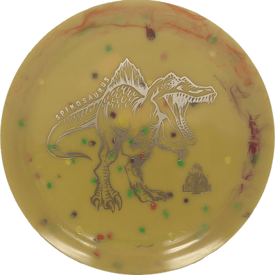 Dino Discs Spinosaurus Dino Discs Spinosaurus - Egg Shell / Unstamped - Yellow-ish (Silver) - Skyline Disc Golf