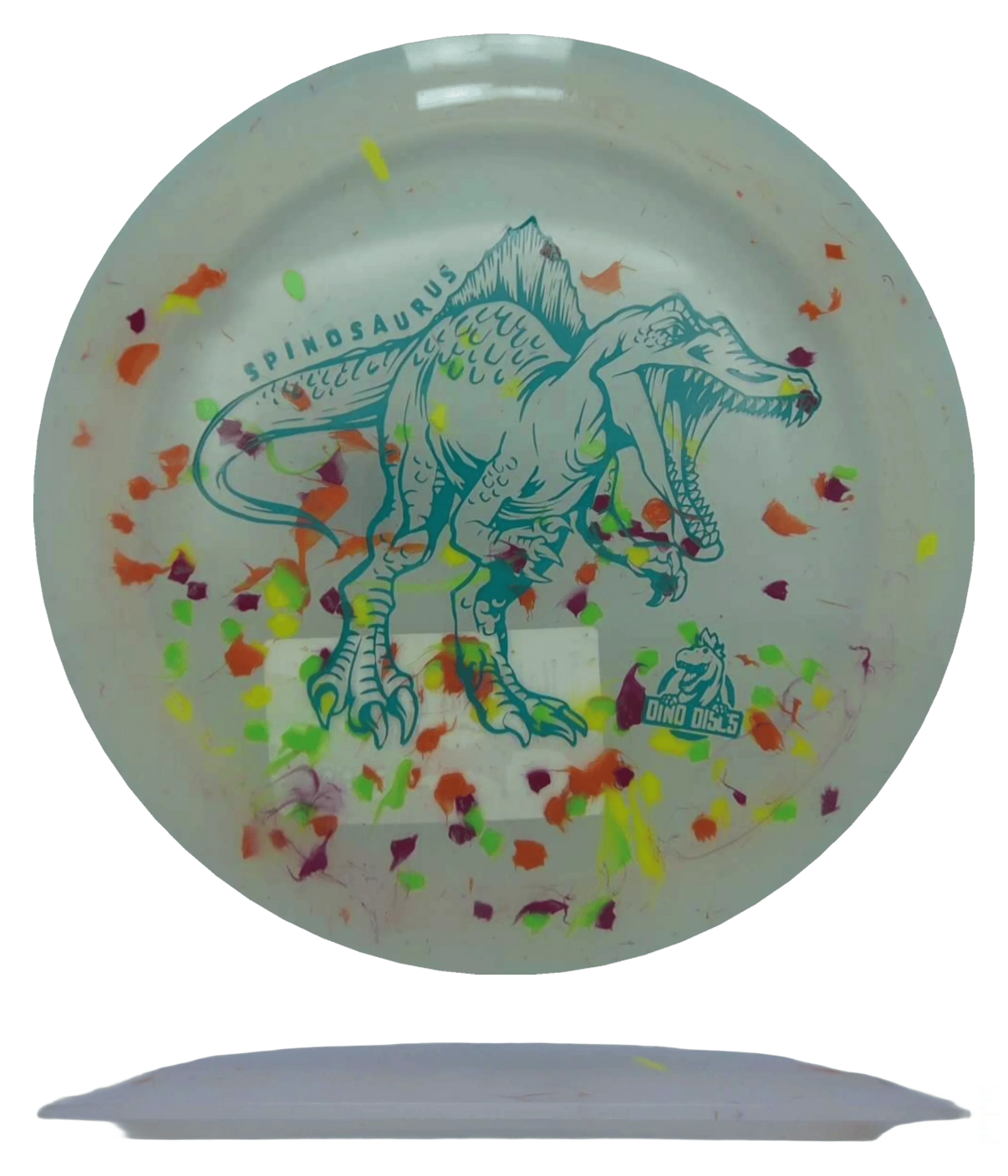 Dino Discs Spinosaurus - Egg Shell / Unstamped - Egg Shell (Blue Green) *017* - Skyline Disc Golf
