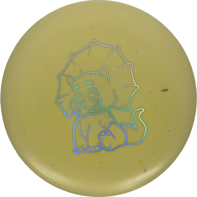 Dino Discs Triceratops Dino Discs Triceratops - Egg Shell / Unstamped - Pastel Yellow (Chrome) - Skyline Disc Golf