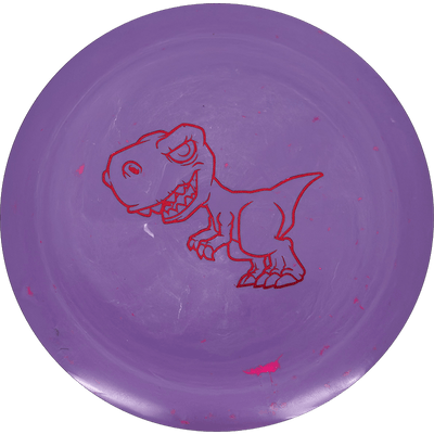 Dino Discs Tyrannosaurus Rex Dino Discs Tyrannosaurus Rex - Egg Shell / 124g - Lavender (Red Foil) - Skyline Disc Golf