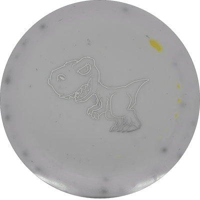 Dino Discs Tyrannosaurus Rex Dino Discs Tyrannosaurus Rex - Egg Shell / 124g - Light Gray (Silver) - Skyline Disc Golf