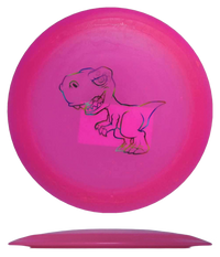Dino Discs Tyrannosaurus Rex - Egg Shell / 125g - Hot Pink (Jellybean) - Skyline Disc Golf