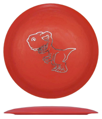 Dino Discs Tyrannosaurus Rex - Egg Shell / 128g - Red (Silver) - Skyline Disc Golf