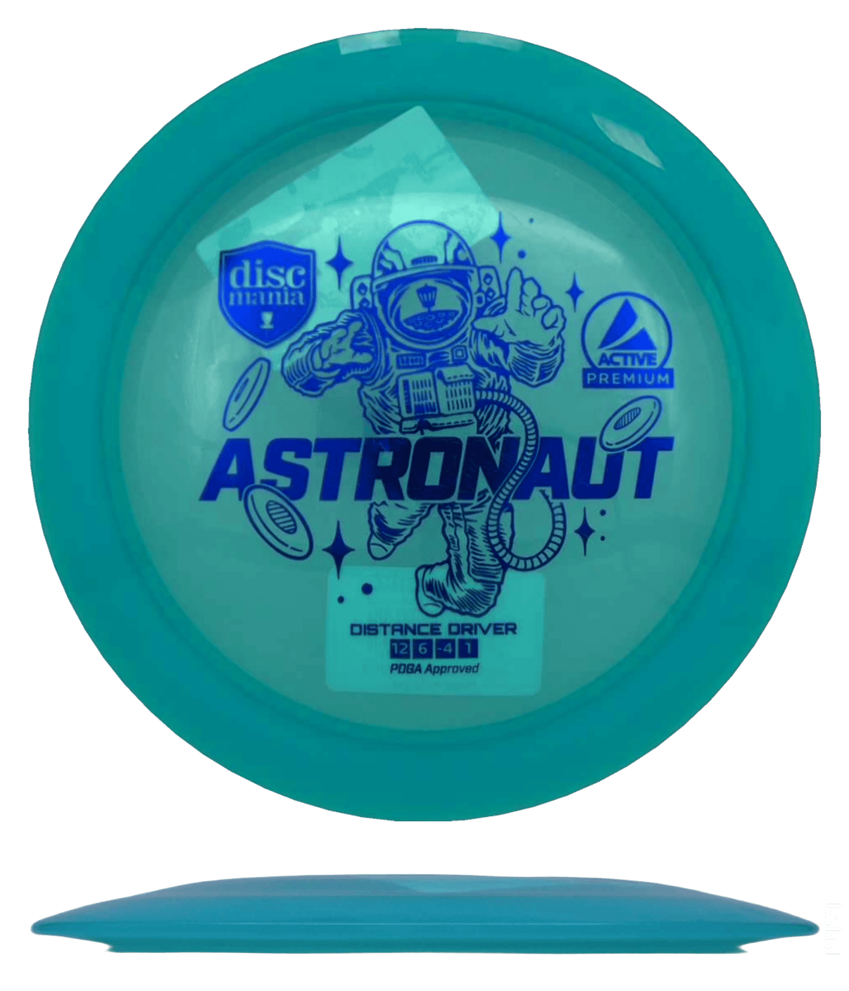 165 - 69g - Blue (Blue Foil) *323* Active Premium Discmania Astronaut - Skyline Disc Golf