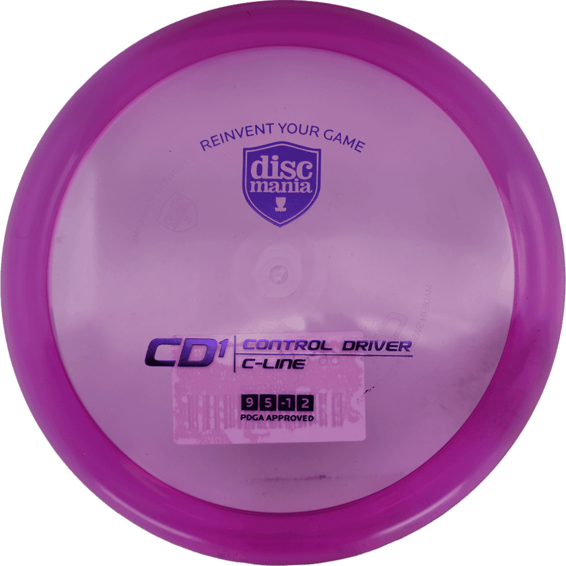 174g - Purple - ish (Royal Purple) C - Line Discmania CD1 - Skyline Disc Golf