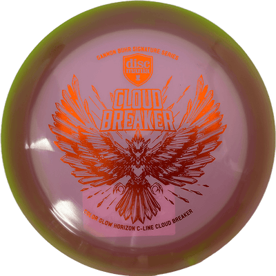 Discmania Cloud Breaker Discmania Cloud Breaker - Color Glow Horizon C-Line - Gannon Burr Signature Series / 172g - Dirty Green (Orange Foil) - Skyline Disc Golf