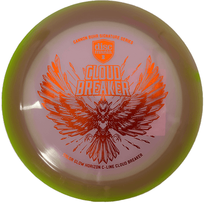 Discmania Cloud Breaker Discmania Cloud Breaker - Color Glow Horizon C-Line - Gannon Burr Signature Series / 173g - Dirty Green (Orange Foil) - Skyline Disc Golf