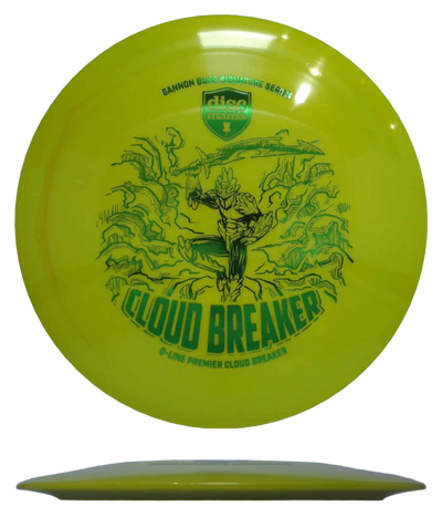 Discmania Cloudbreaker - Q-Line / 173g - Day Glow Green (Green Foil - Gannon Buhr Signature Series) - Skyline Disc Golf