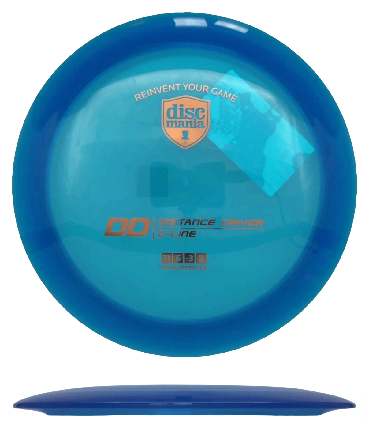 Discmania DD - C-Line / 174g - Blue (Orange Foil) - Skyline Disc Golf