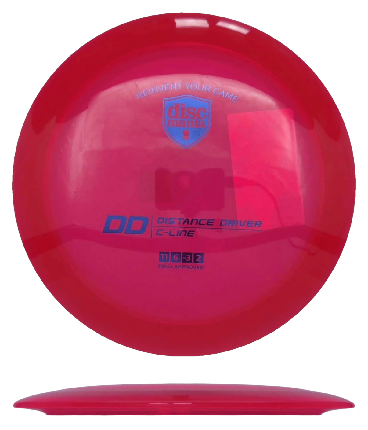 Discmania DD - C-Line / 176g - Red (Blue Foil) - Skyline Disc Golf