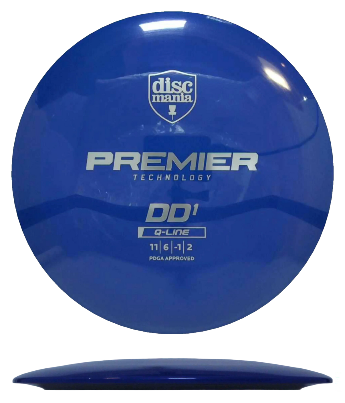 Discmania DD1 - Q-Line / 174g - Blue (Silver) - Skyline Disc Golf