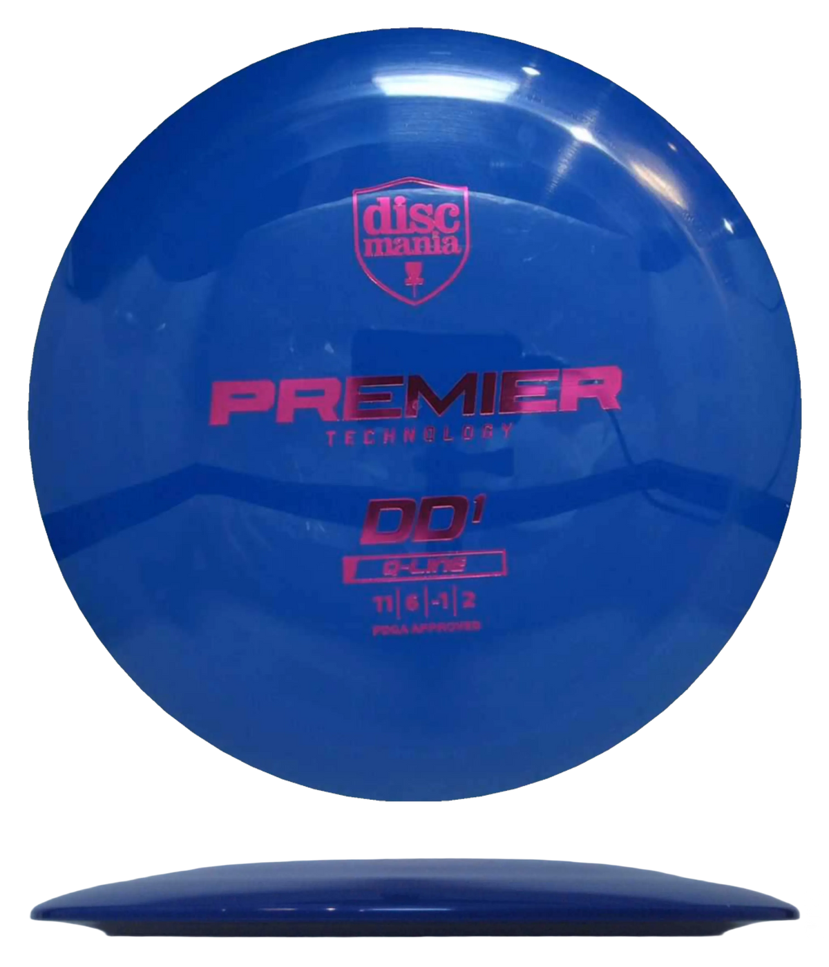 Discmania DD1 - Q-Line / 173g - Blue (Crimson Foil) - Skyline Disc Golf