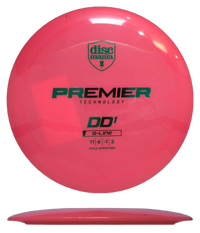 Discmania DD1 - Q-Line / 168g - Pink (Green Foil) - Skyline Disc Golf