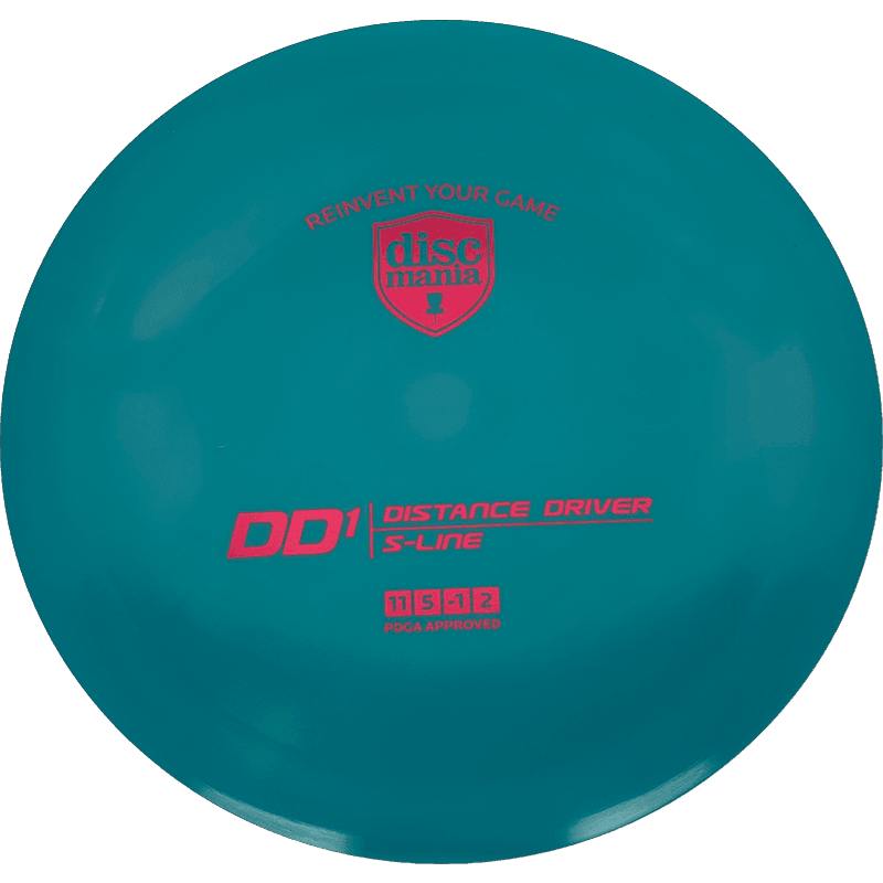 Discmania DD1 Discmania DD1 - S-Line / 175g - Teal (Red Foil) - Skyline Disc Golf