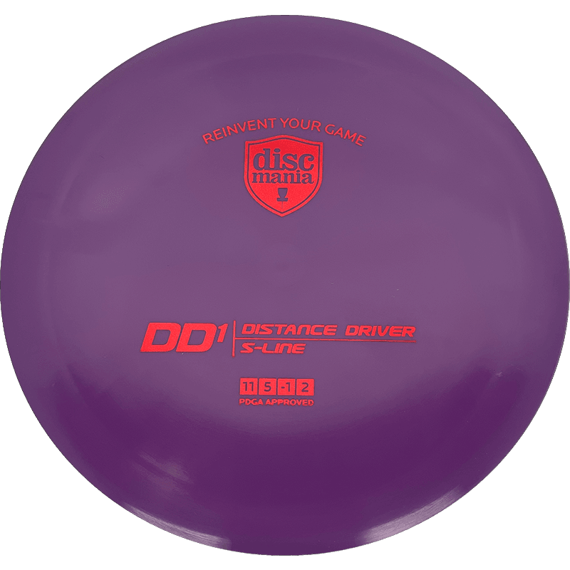 Discmania DD1 Discmania DD1 - S-Line / 175g - Violet (Red Foil) - Skyline Disc Golf