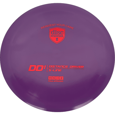 Discmania DD1 Discmania DD1 - S-Line / 175g - Violet (Red Foil) - Skyline Disc Golf