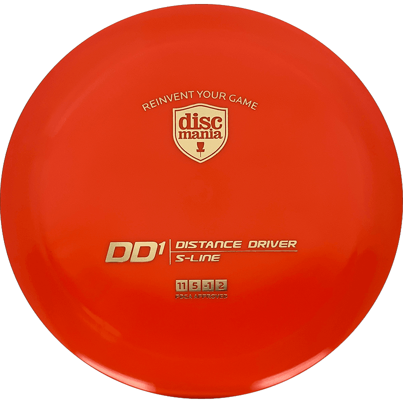 Discmania DD1 Discmania DD1 - S-Line / 176g - Orange (Gold) - Skyline Disc Golf