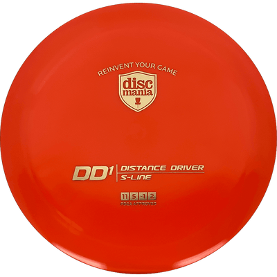 Discmania DD1 Discmania DD1 - S-Line / 176g - Orange (Gold) - Skyline Disc Golf