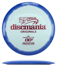 173g - White w/ Blue Rim (Red Foil) Prototype Horizon S - Line Discmania DD2 - Skyline Disc Golf