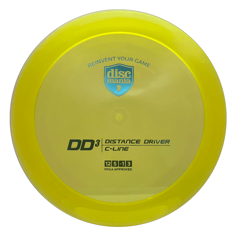 Discmania DD3 Discmania DD3 - C-Line / 173g - Yellow (Blue) - Skyline Disc Golf