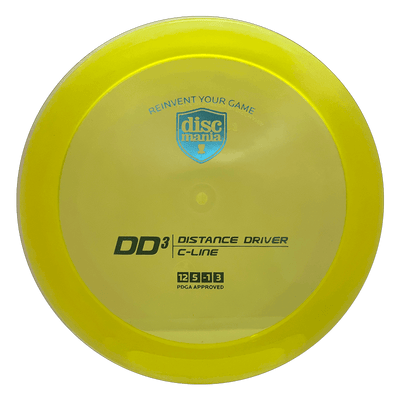 Discmania DD3 Discmania DD3 - C-Line / 173g - Yellow (Blue) - Skyline Disc Golf