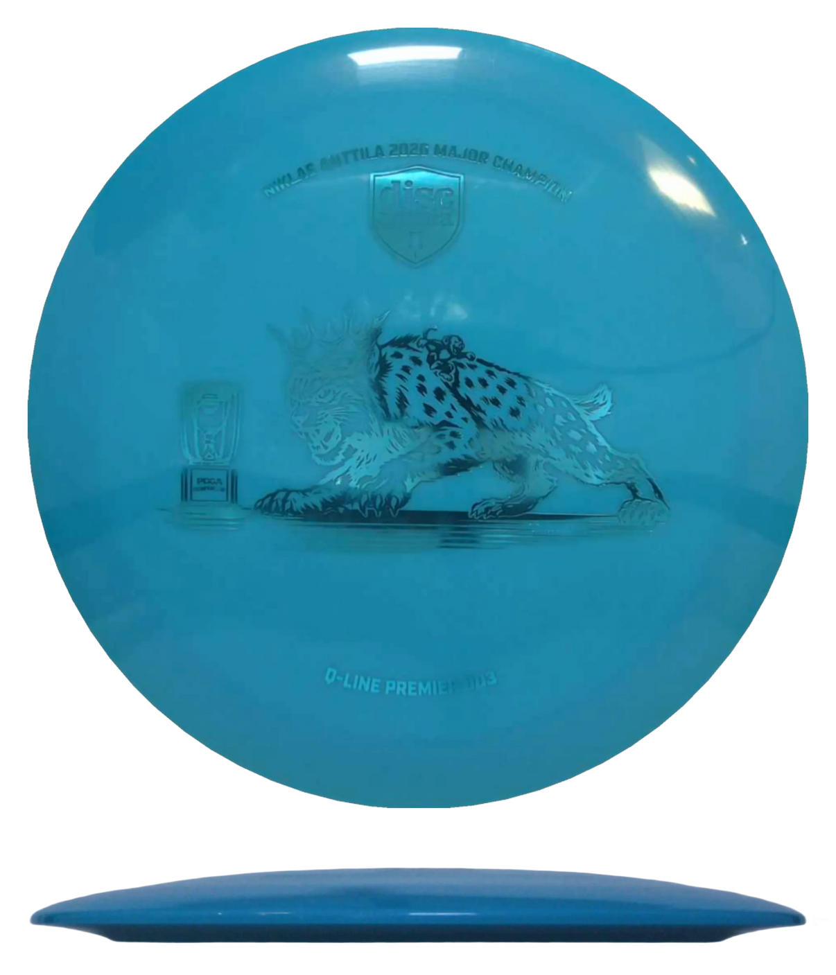 Discmania DD3 - Q-Line / 175g - Blue (Sky Blue Foil - Niklas Anttila 2026 Major Champion) - Skyline Disc Golf