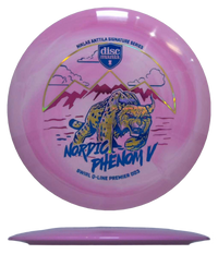Discmania DD3 - Swirl Q-Line / 175g - Magenta Swirl (Nordic Phenom V - Niklas Anttila Signature Series) - Skyline Disc Golf