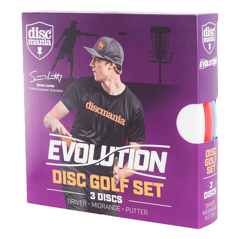 Discmania Evolution 3-Disc Box Set Discmania Evolution 3-Disc Box Set - Geo / 3-Disc Box Set - Skyline Disc Golf