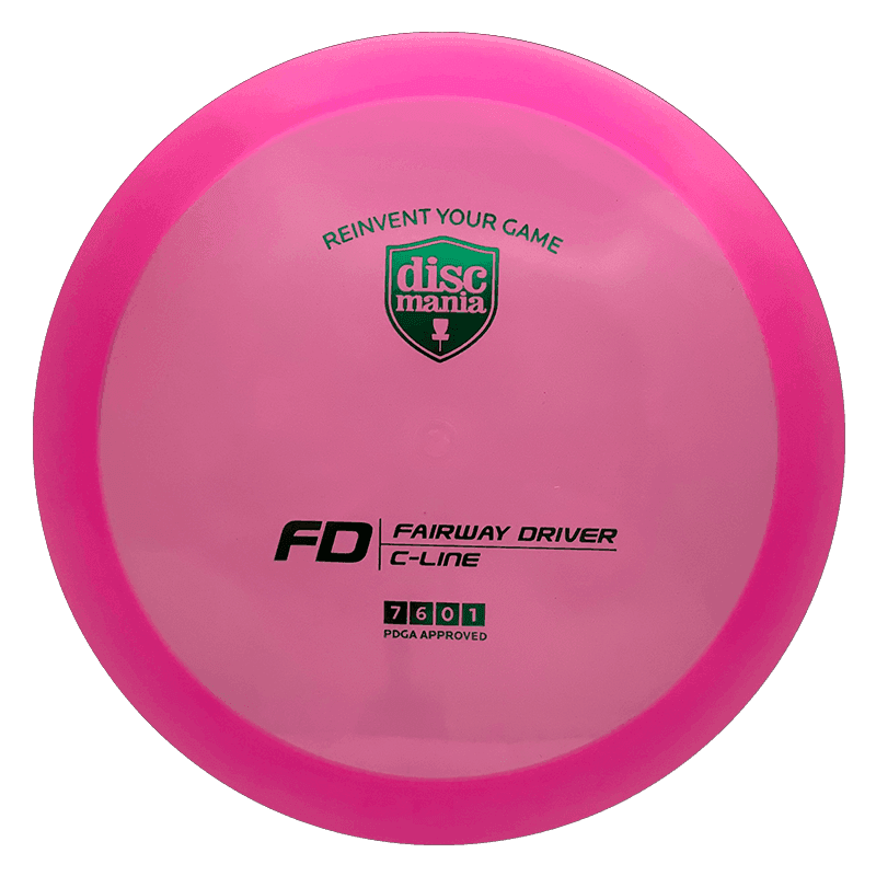 Discmania FD - C-Line / 176g - Pink (Green Foil)