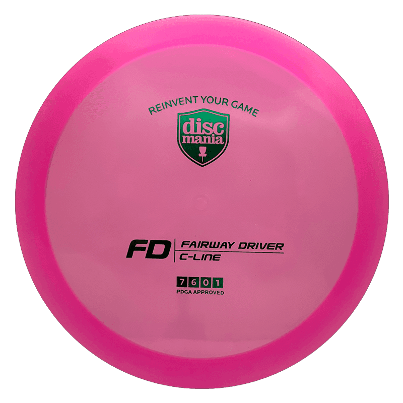 176g - Pink (Green Foil) C - Line Discmania FD - Skyline Disc Golf