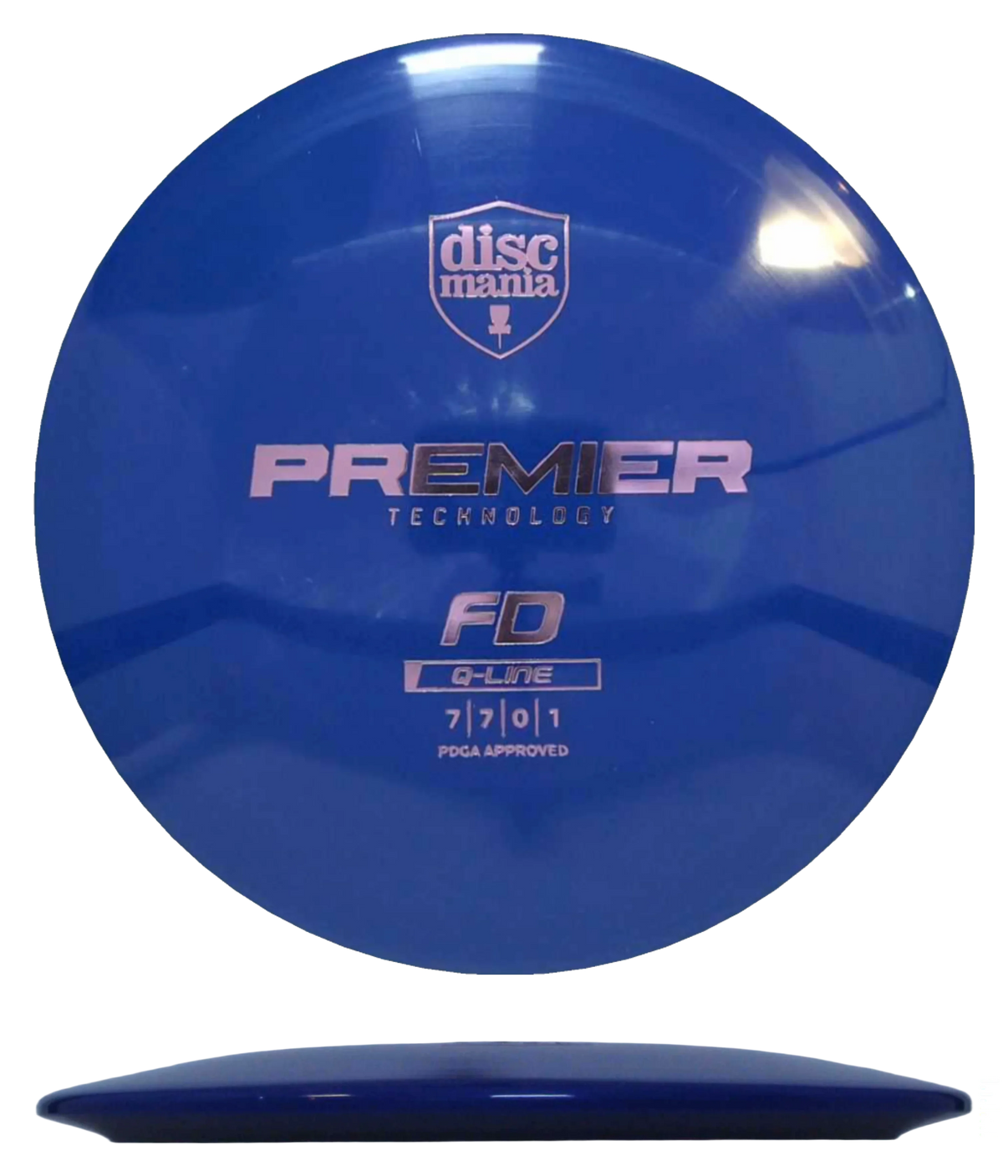Discmania FD - Q-Line / 174g - Blue (Pink Foil) - Skyline Disc Golf