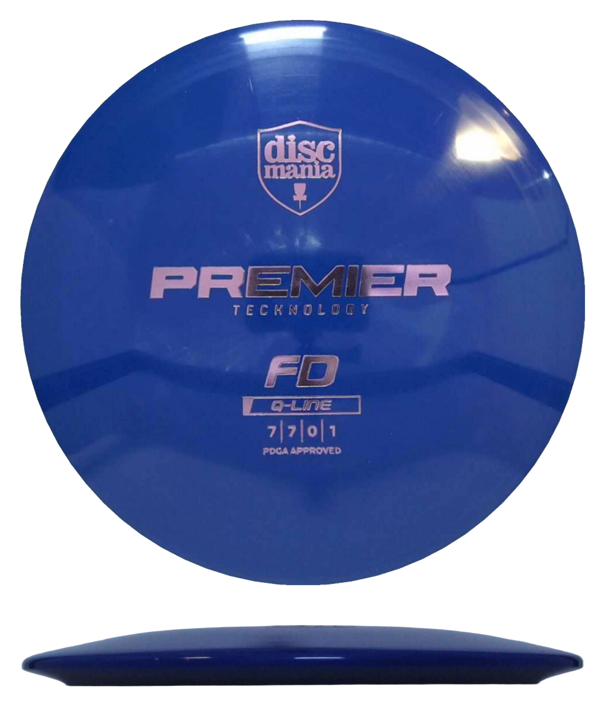 Discmania FD - Q-Line / 174g - Blue (Pink Foil) - Skyline Disc Golf