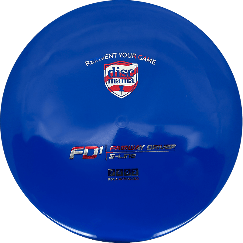 Discmania FD1 Discmania FD1 - S-Line / 175g - Blue (Flag Foil) - Skyline Disc Golf