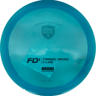 Discmania FD1 Discmania FD1 - C-Line / 172g - Blue (Blue Green Foil) *1013* - Skyline Disc Golf