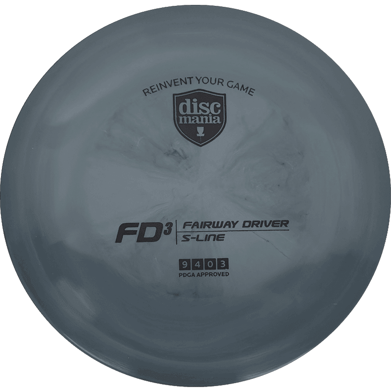 174g - Gray (Black) S - Line Discmania FD3 - Skyline Disc Golf